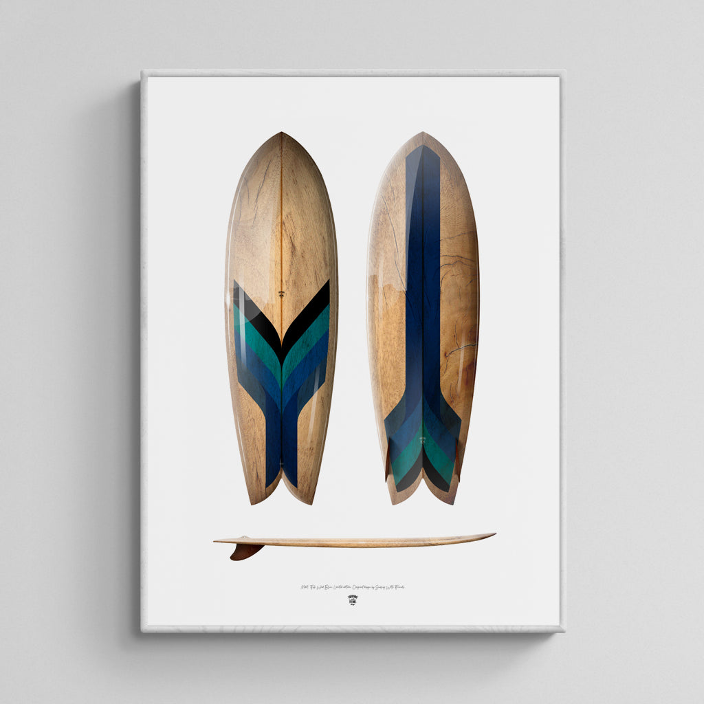 FISH WOOD BLUE