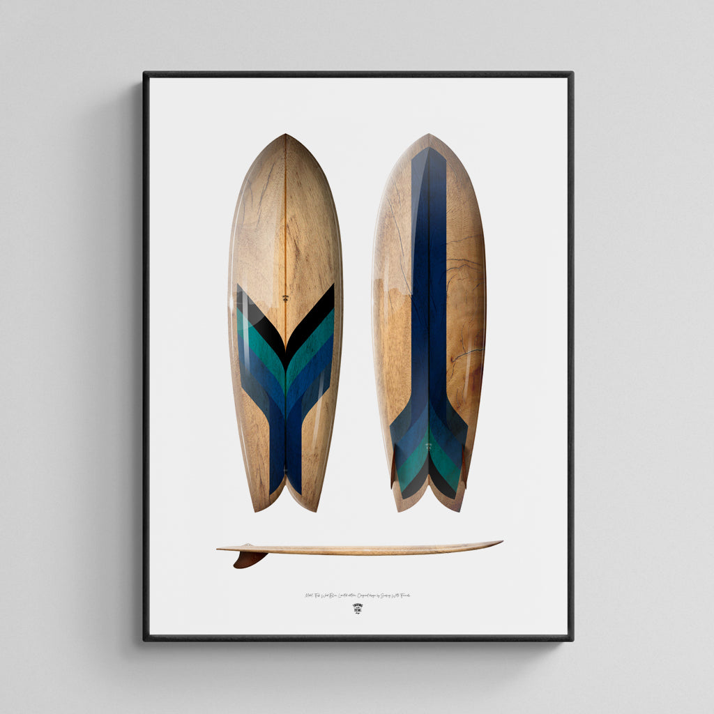 FISH WOOD BLUE