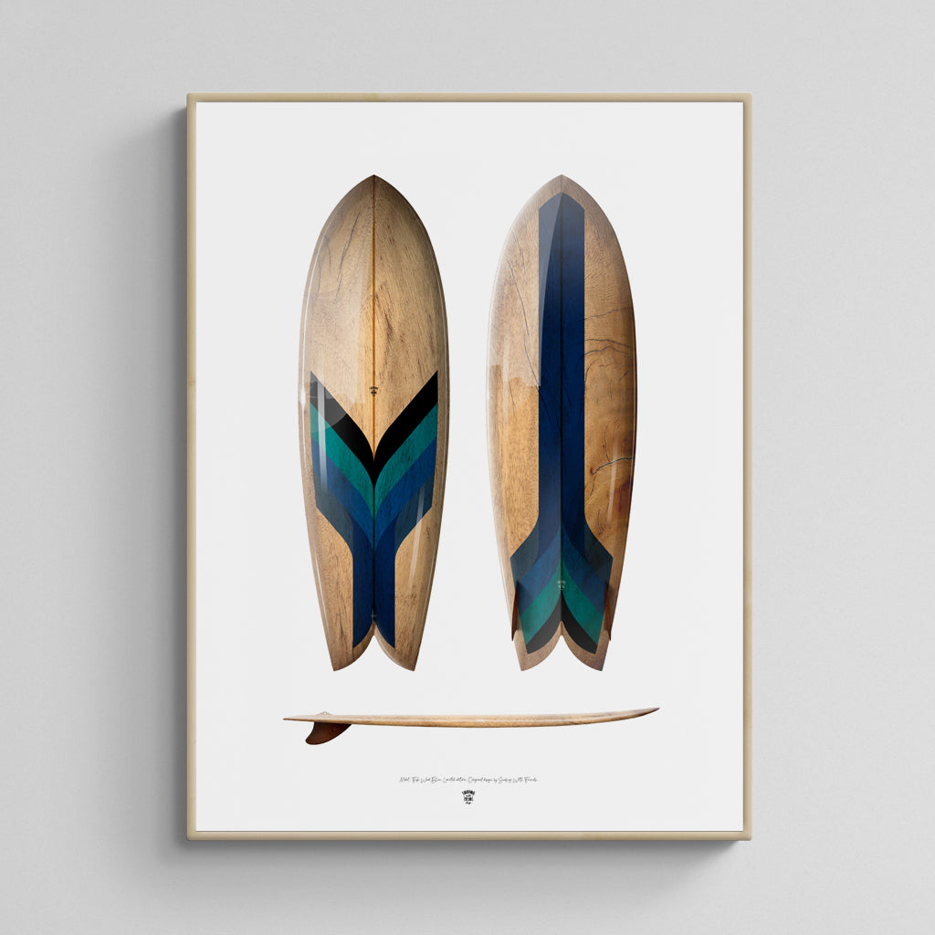 FISH WOOD BLUE