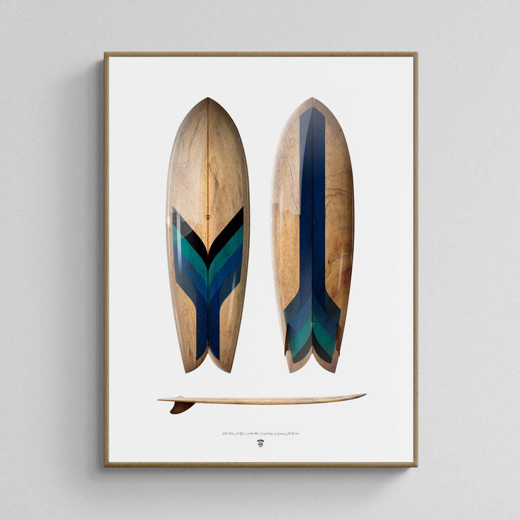 FISH WOOD BLUE