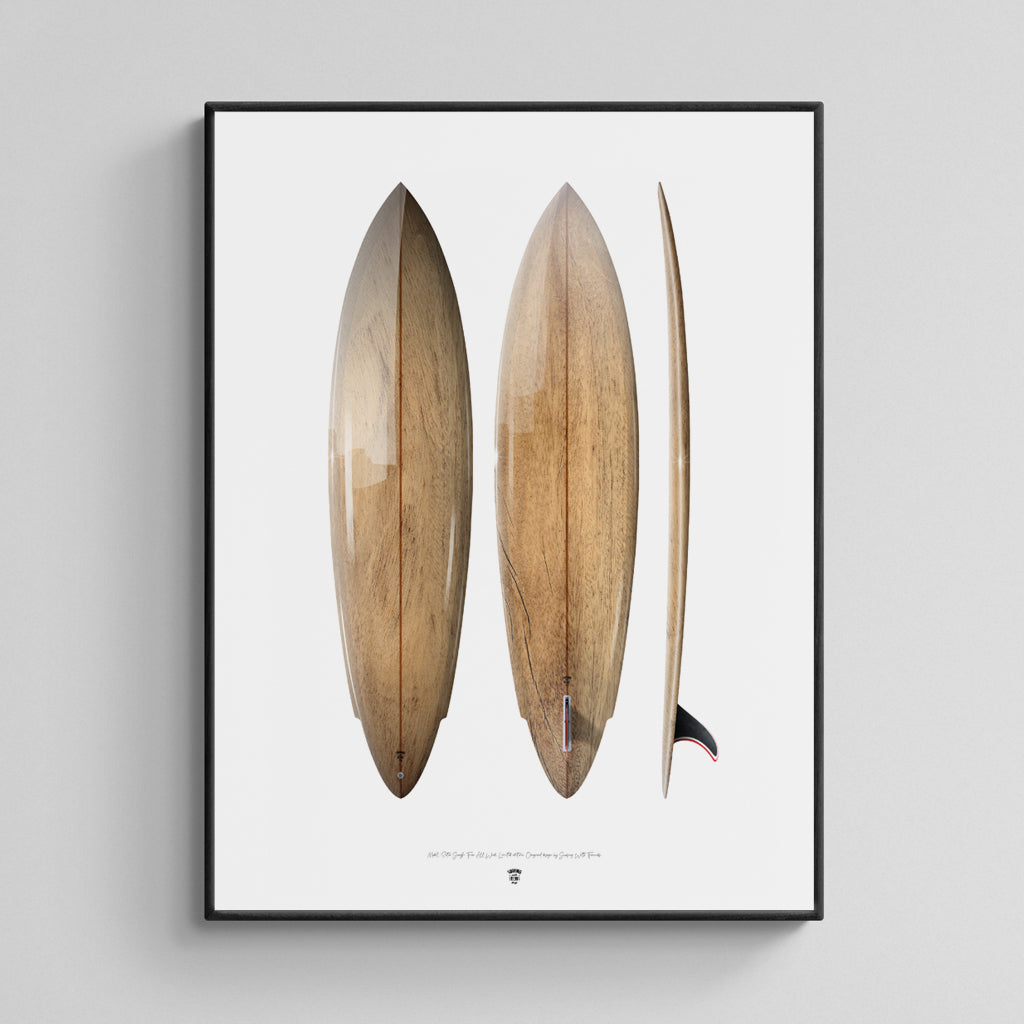 RETRO SINGLE FIN ALL WOOD